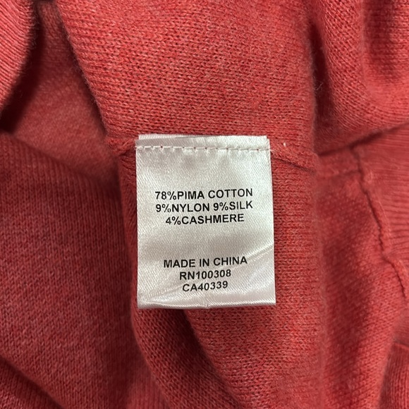 Men’s Peter Milar Red Sweater - Picture 5 of 6